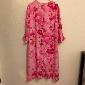 Floral Pink Women's Dress